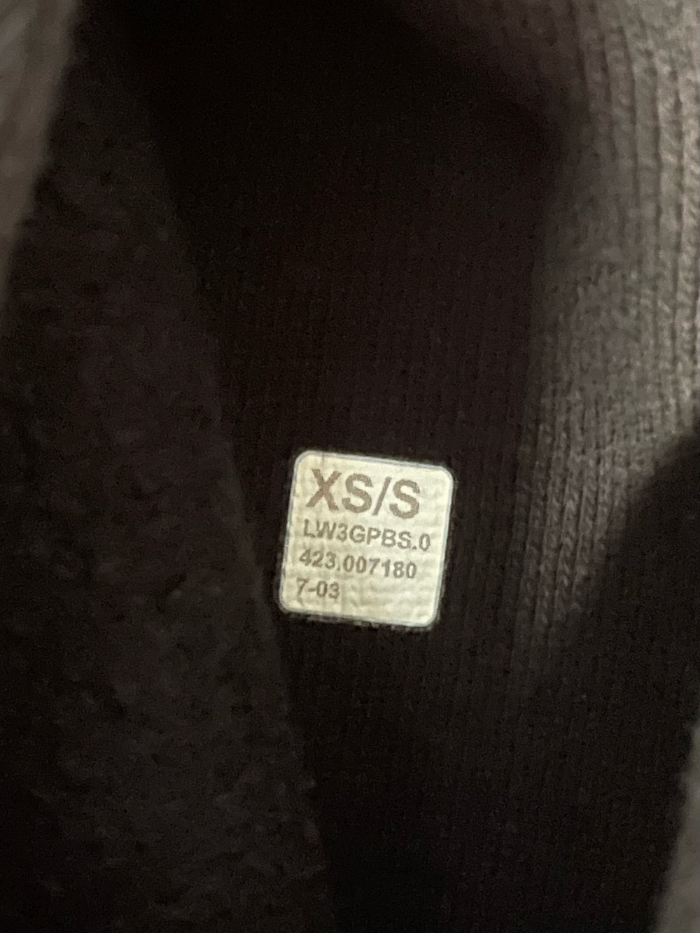 Lululemon Scuba Oversized Funnel-Neck Full Zip XS/S Black - Picture 5 of 6